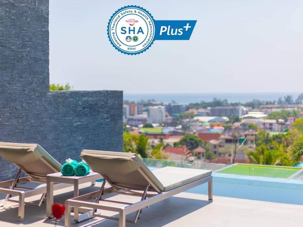 Baan Saint-Tropez Seaview Villas Kata Beach Kültér fotó