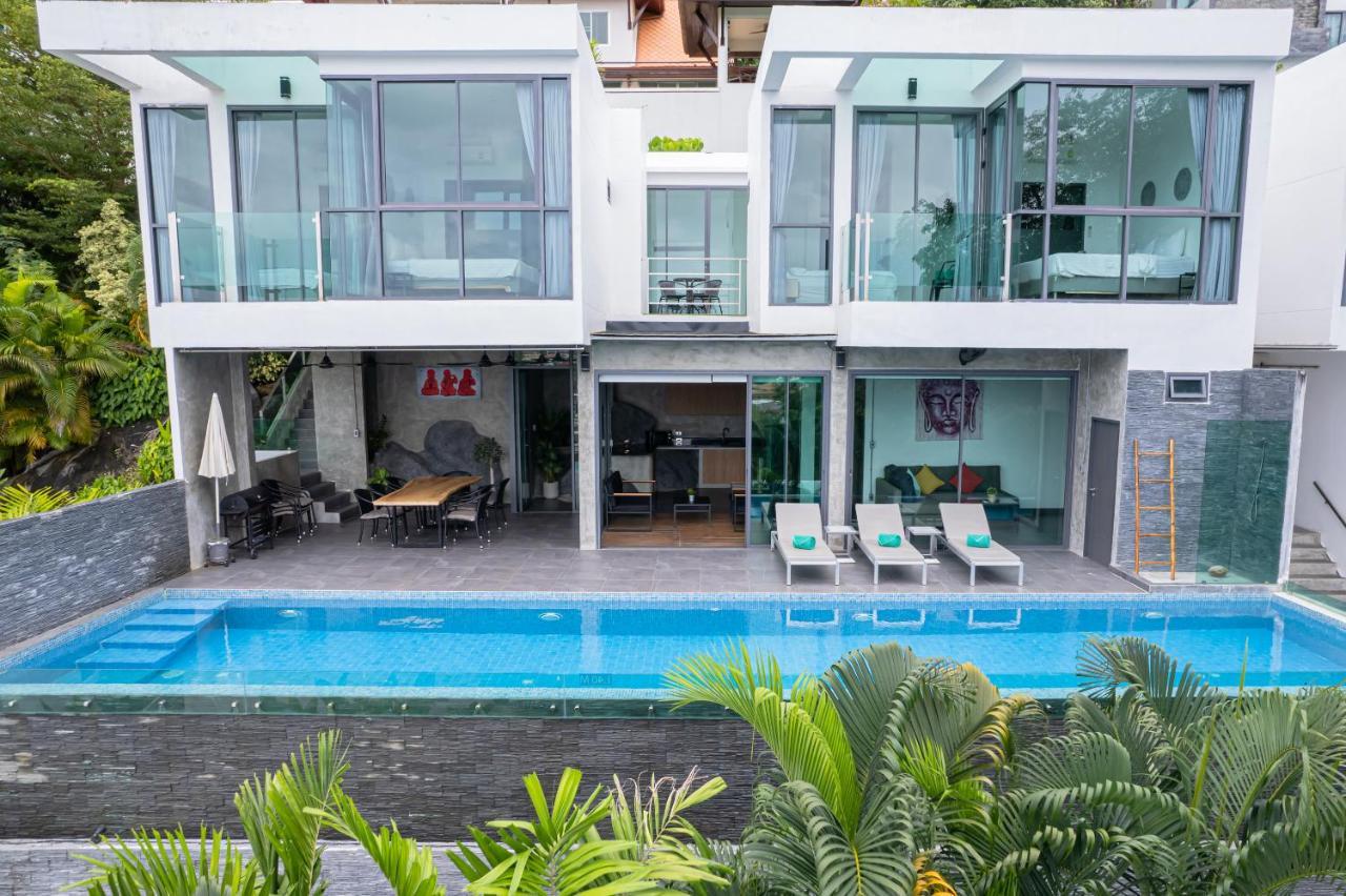 Baan Saint-Tropez Seaview Villas Kata Beach Kültér fotó