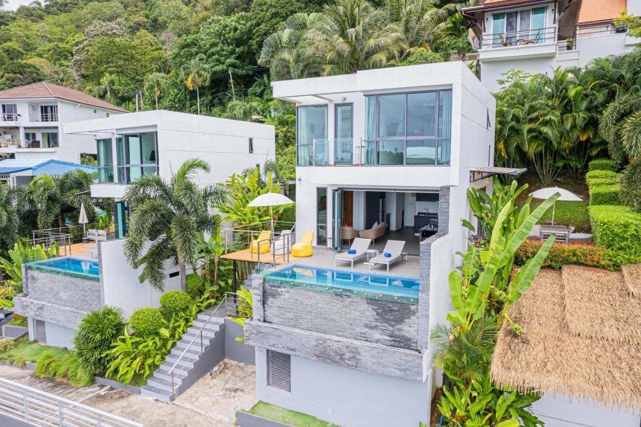 Baan Saint-Tropez Seaview Villas Kata Beach Kültér fotó