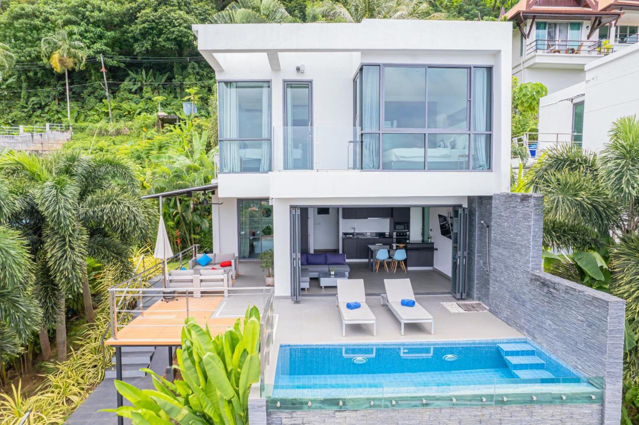 Baan Saint-Tropez Seaview Villas Kata Beach Kültér fotó