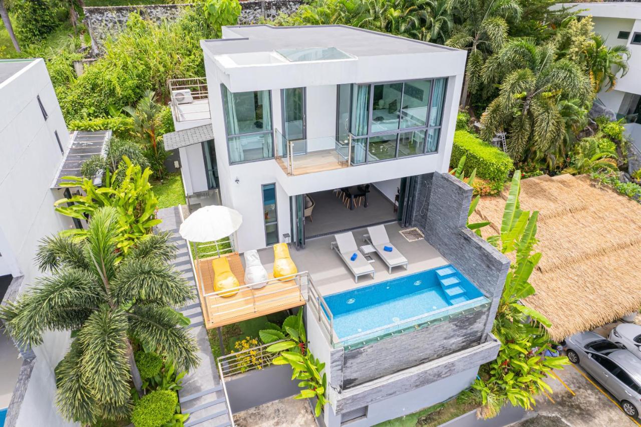 Baan Saint-Tropez Seaview Villas Kata Beach Kültér fotó