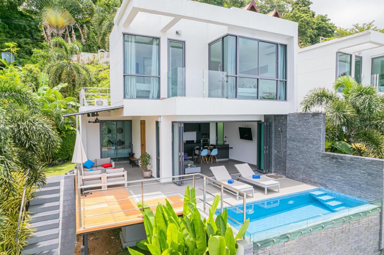 Baan Saint-Tropez Seaview Villas Kata Beach Kültér fotó